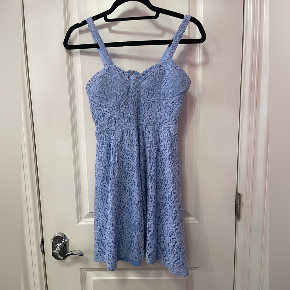Blue Jessica Simpson dress